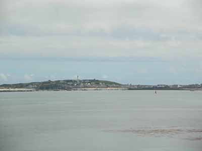 Saint Mary vu de la mer...